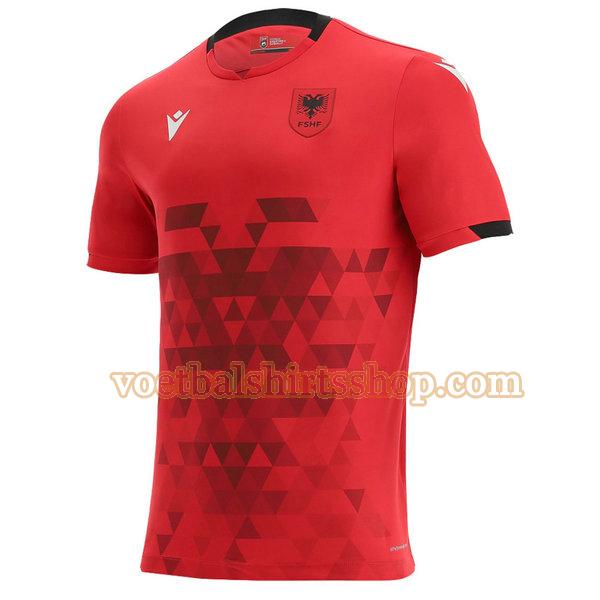 albanië voetbalshirt thuis 2021 2022 mannen rood