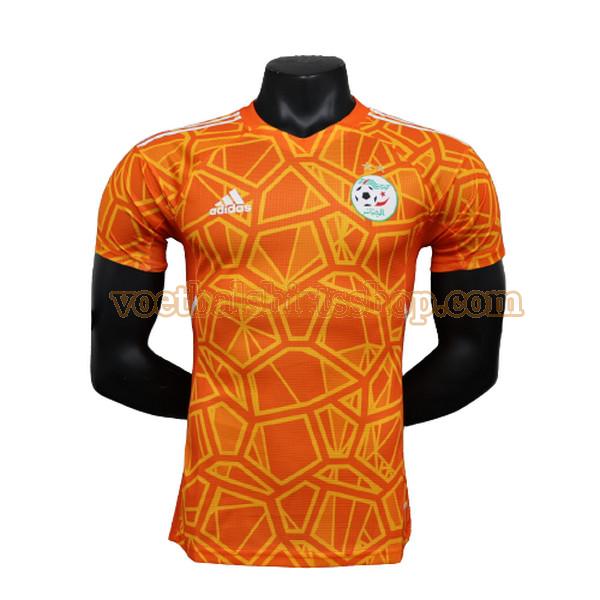 algerije voetbalshirt special edition 2023 mannen player oranje