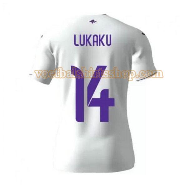 anderlecht voetbalshirt lukaku 14 uit 2020-2021 mannen wit