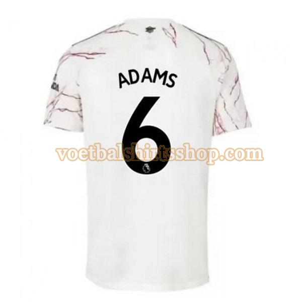 arsenal voetbalshirt adams 6 uit 2020-2021 mannen