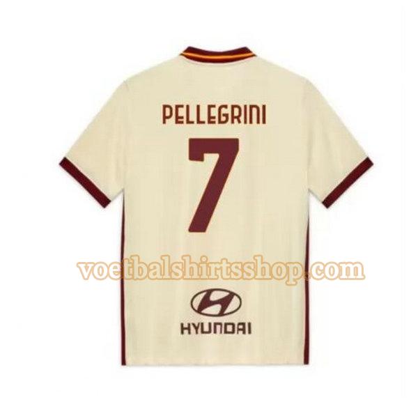 as roma shirt pellegrini 7 uit 2020-2021 mannen
