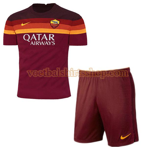 as roma voetbalshirt thuis 2020-2021 kinderen