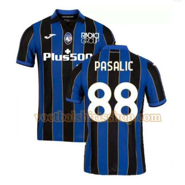 atalanta voetbalshirt pasalic 88 thuis 2021 2022 mannen blauw zwart