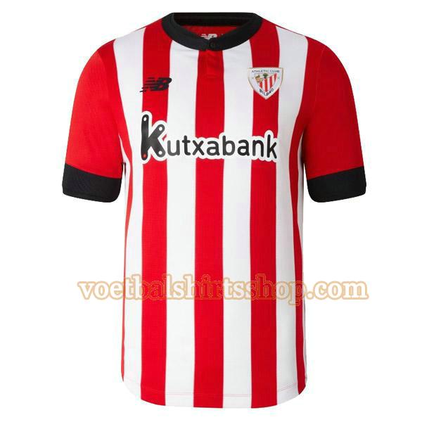 athletic bilbao voetbalshirt thuis 2022 2023 mannen rood wit