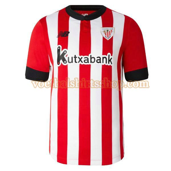 athletic bilbao voetbalshirt thuis 2022 2023 mannen thailand rood wit