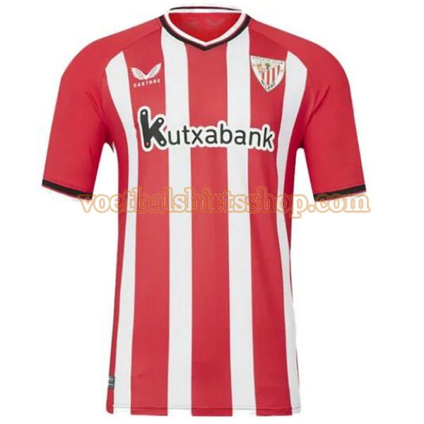 athletic bilbao voetbalshirt thuis 2023 2024 mannen rood wit