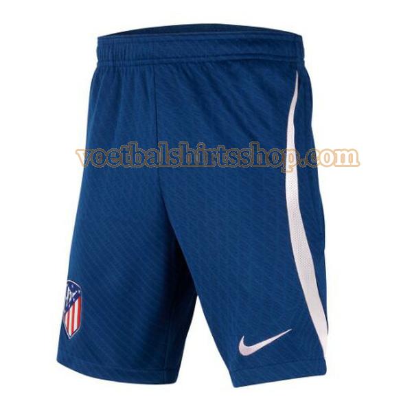 atletico madrid shorts thuis 2023 2024 mannen blauw