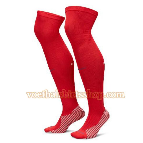 atletico madrid sokken thuis 2023 2024 mannen rood