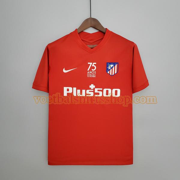 atletico madrid voetbalshirt 75th anniversary 2022 2023 mannen rood