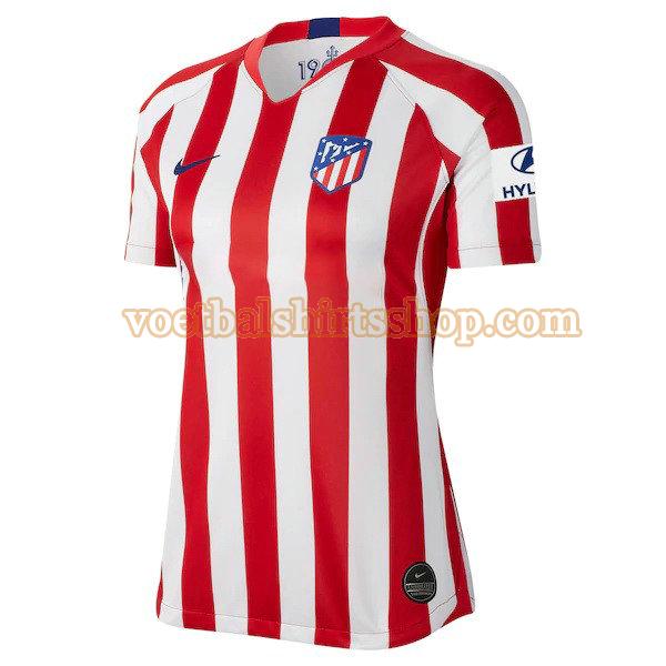 atletico madrid voetbalshirt thuis 2019-2020 dames