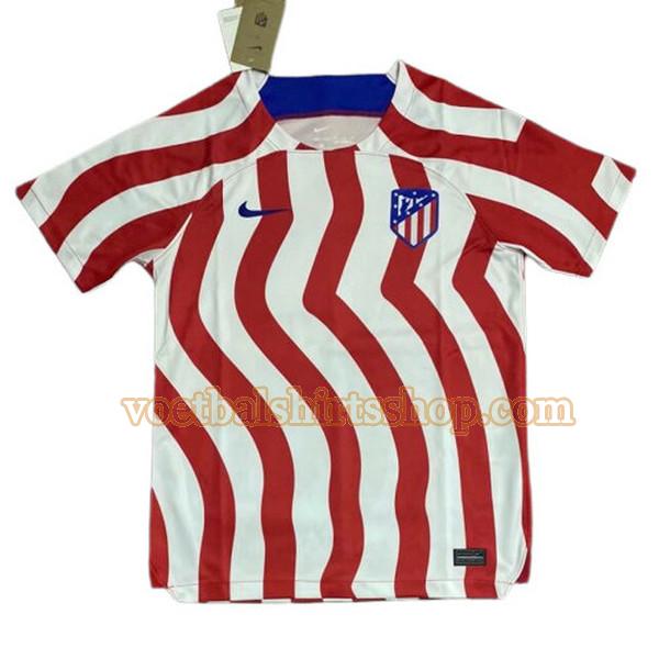 atletico madrid voetbalshirt thuis 2022 2023 mannen thailand rood wit