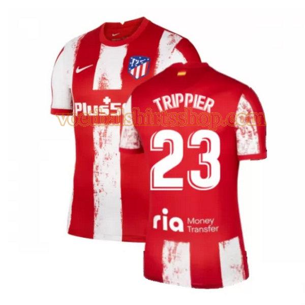 atletico madrid voetbalshirt trippier 23 thuis 2021 2022 mannen rood wit