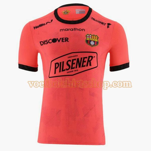 barcelona sc voetbalshirt uit 2023 mannen thailand roze