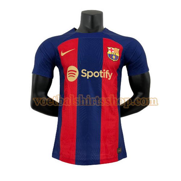 barcelona shirt thuis 2023 2024 mannen player blauw rood
