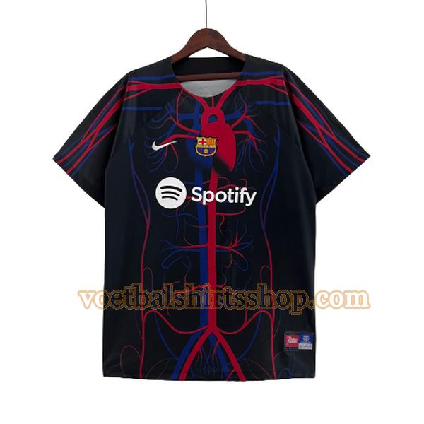 barcelona voetbalshirt joint edition 2023 2024 mannen grijs
