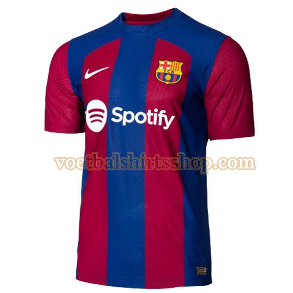 barcelona voetbalshirt thuis 2023 2024 mannen blauw rood