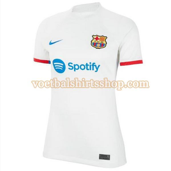 barcelona voetbalshirt uit 2023 2024 dames wit