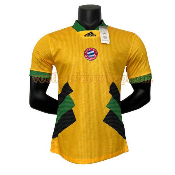 bayern münchen shirt special edition 2023 2024 mannen player geel