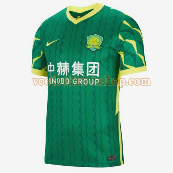 beijing guoan voetbalshirt thuis 2021 2022 mannen thailand groen