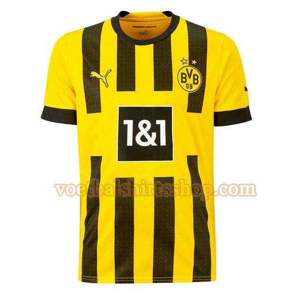 borussia dortmund shirt thuis 2022 2023 mannen geel zwart