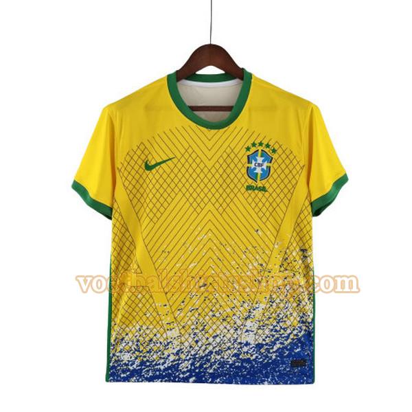 brazilië voetbalshirt special edition 2022 mannen geel