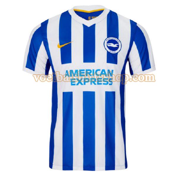brighton voetbalshirt thuis 2021 2022 mannen blauw wit