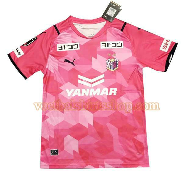 cerezo osaka voetbalshirt thuis 2021 22 mannen thailand roze