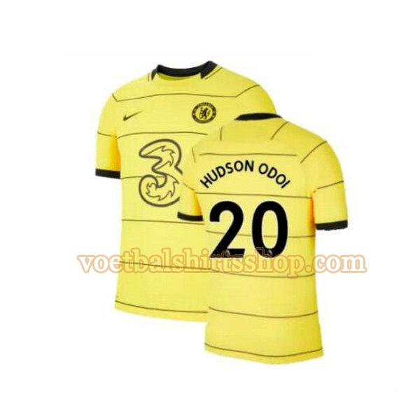 chelsea voetbalshirt hudson odoi 20 3e 2021 2022 mannen geel