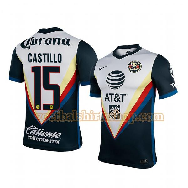 club america voetbalshirt nicolas castillo 15 uit 2020-2021 mannen