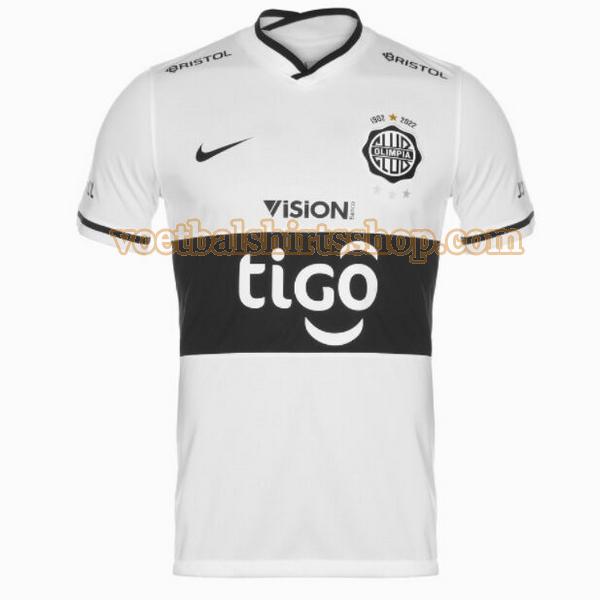 club olympia voetbalshirt thuis 2022 mannen thailand wit