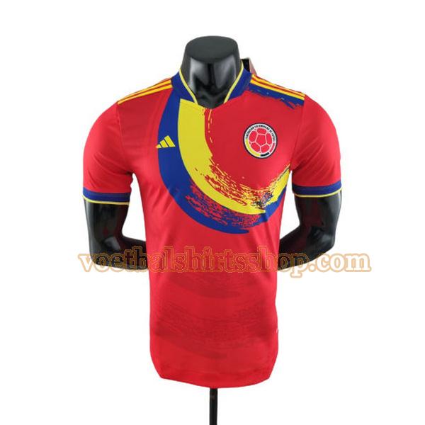 colombia shirt special edition 2022 mannen player rood