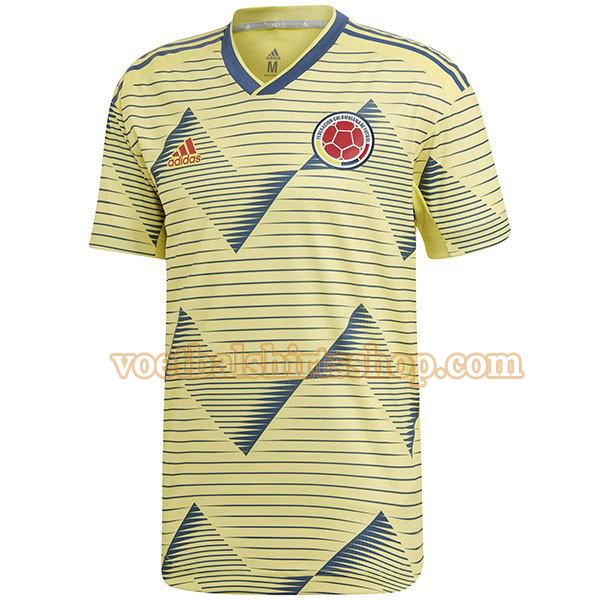 colombia voetbalshirt thuis 2019-20 mannen thailand