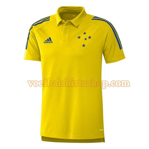 cruzeiro ec shirt 2021 2022 mannen geel