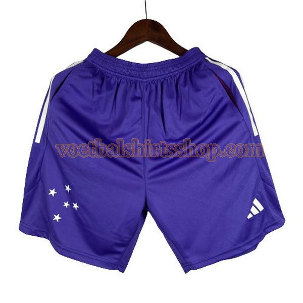 cruzeiro ec shorts training 2023 2024 mannen set purple