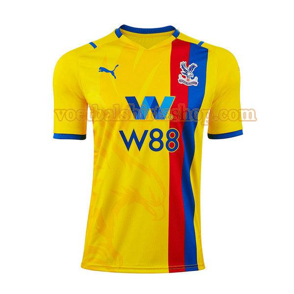 crystal palace voetbalshirt thuis 2021 2022 mannen thailand geel