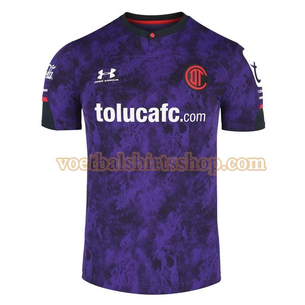 deportivo la coruna voetbalshirt thuis 2021 2022 mannen thailand purple