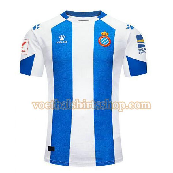 espanyol voetbalshirt thuis 2023 2024 mannen thailand blauw wit