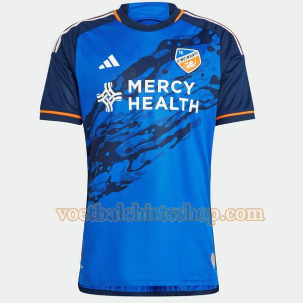 fc cincinnati shirt thuis 2023 2024 mannen thailand blauw