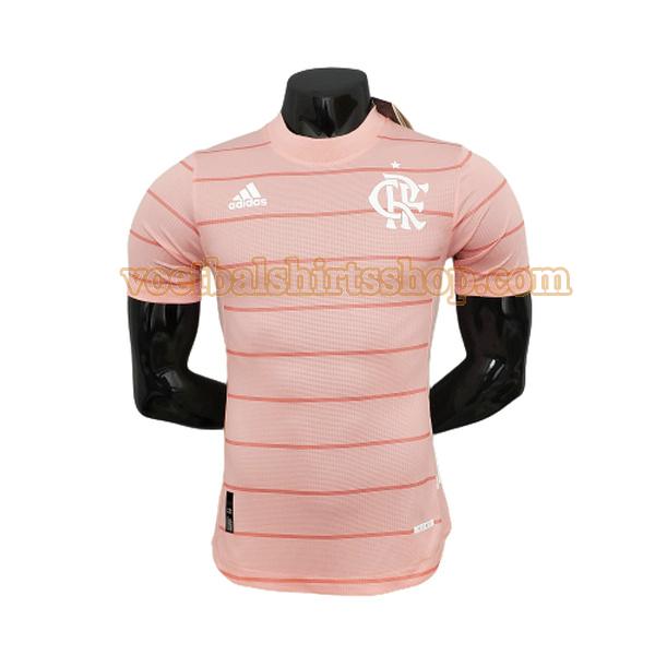 flamengo voetbalshirt special edition 2021 2022 mannen player roze