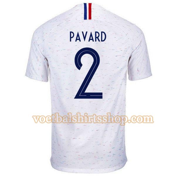 frankrijk voetbalshirt pavard 2 uit 2018 mannen