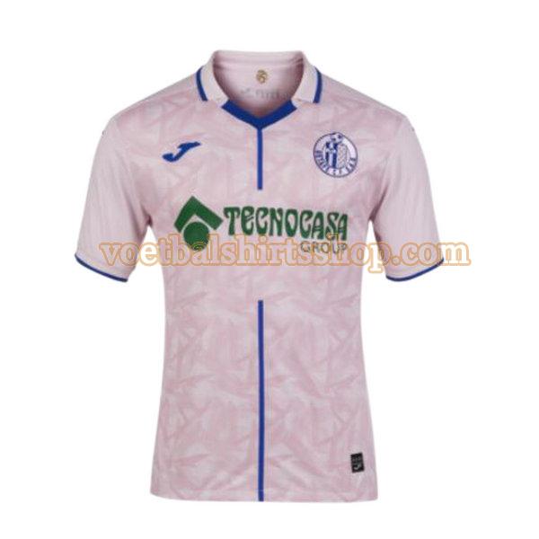 getafe voetbalshirt 3e 2021 2022 mannen thailand roze