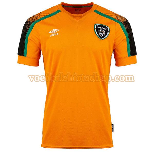 ierland voetbalshirt uit 2021 2022 mannen thailand oranje