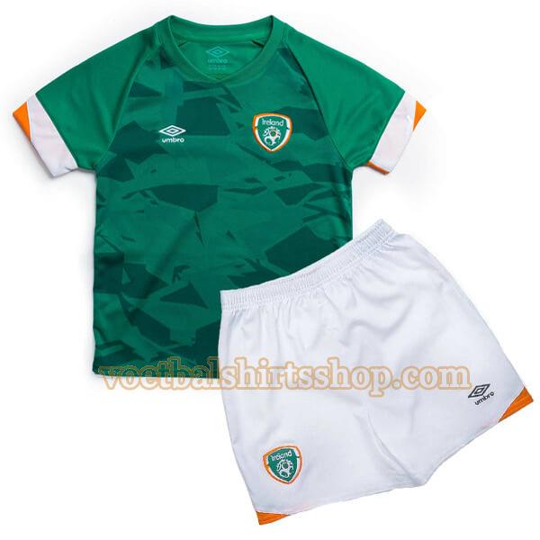 ierland voetbalshirt uit 2022 kinderen groen