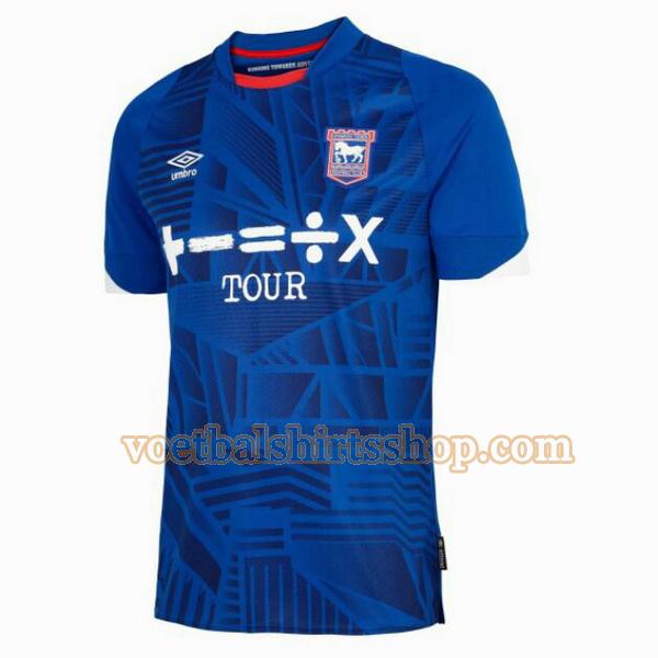 ipswich town shirt thuis 2022 2023 mannen thailand blauw