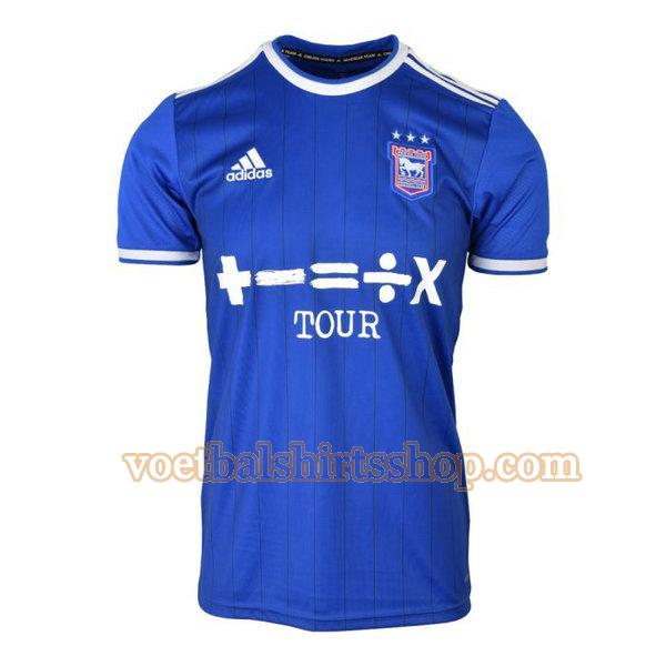 ipswich town voetbalshirt thuis 2021 2022 mannen thailand blauw