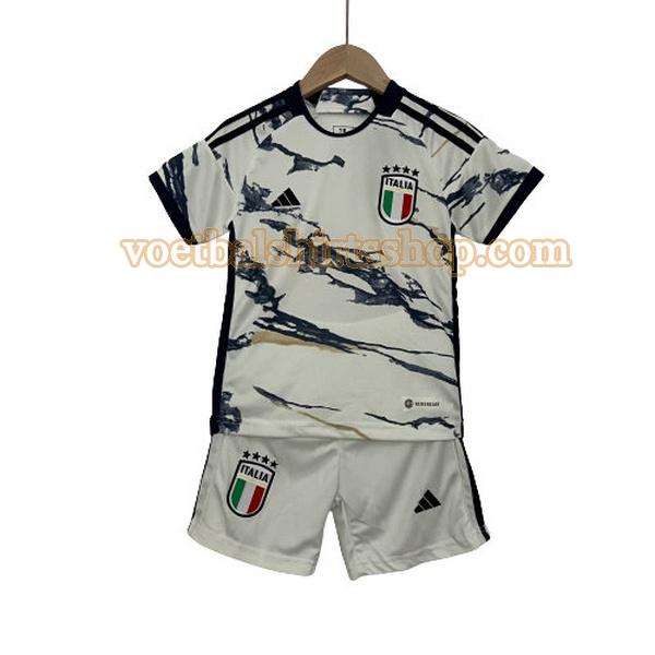 italië shirt uit 2023 kinderen wit