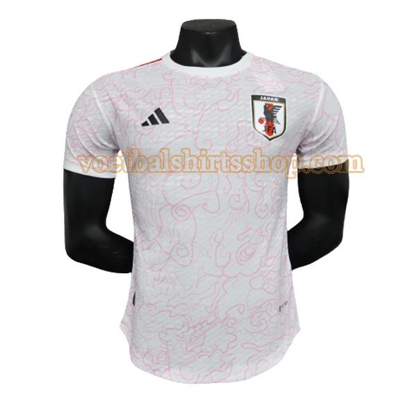 japan voetbalshirt special edition 2023 mannen player wit roze