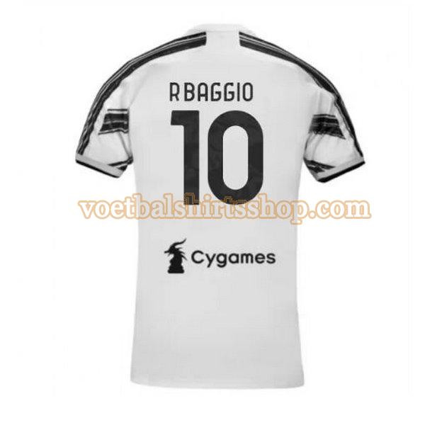 juventus shirt r.baggio 10 thuis 2020-2021 mannen