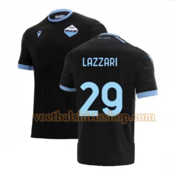lazio roma voetbalshirt lazzari 29 3e 2021 2022 mannen blauw