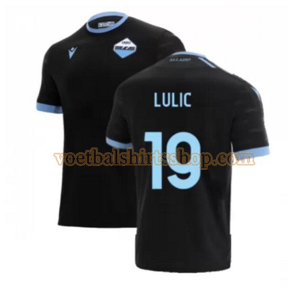 lazio roma voetbalshirt lulic 19 3e 2021 2022 mannen blauw